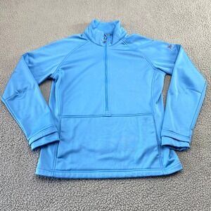 Killik Sweatshirt Womens Large Blue 1/2 Zip Fleece Sweater Pullover Outdoor